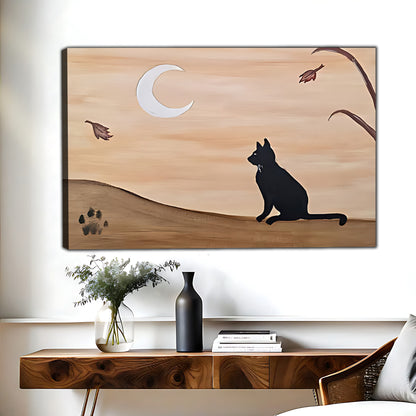 W404 Natural Wood Grain Canvas Decorative Painting – High-Quality Abstract Art | Ideal for Living Rooms and Offices