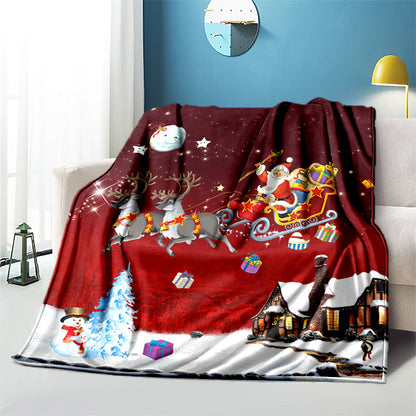 T020 Flannel Blanket for Bed, Couch, Recliner & Travel - All-Season Comfort, -Pilling, Suitable for Adults and Teens