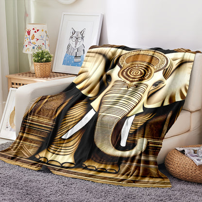 T036 Flannel Blanket for Bed, Couch, Recliner & Travel - All-Season Comfort, -Pilling, Suitable for Adults and Teens