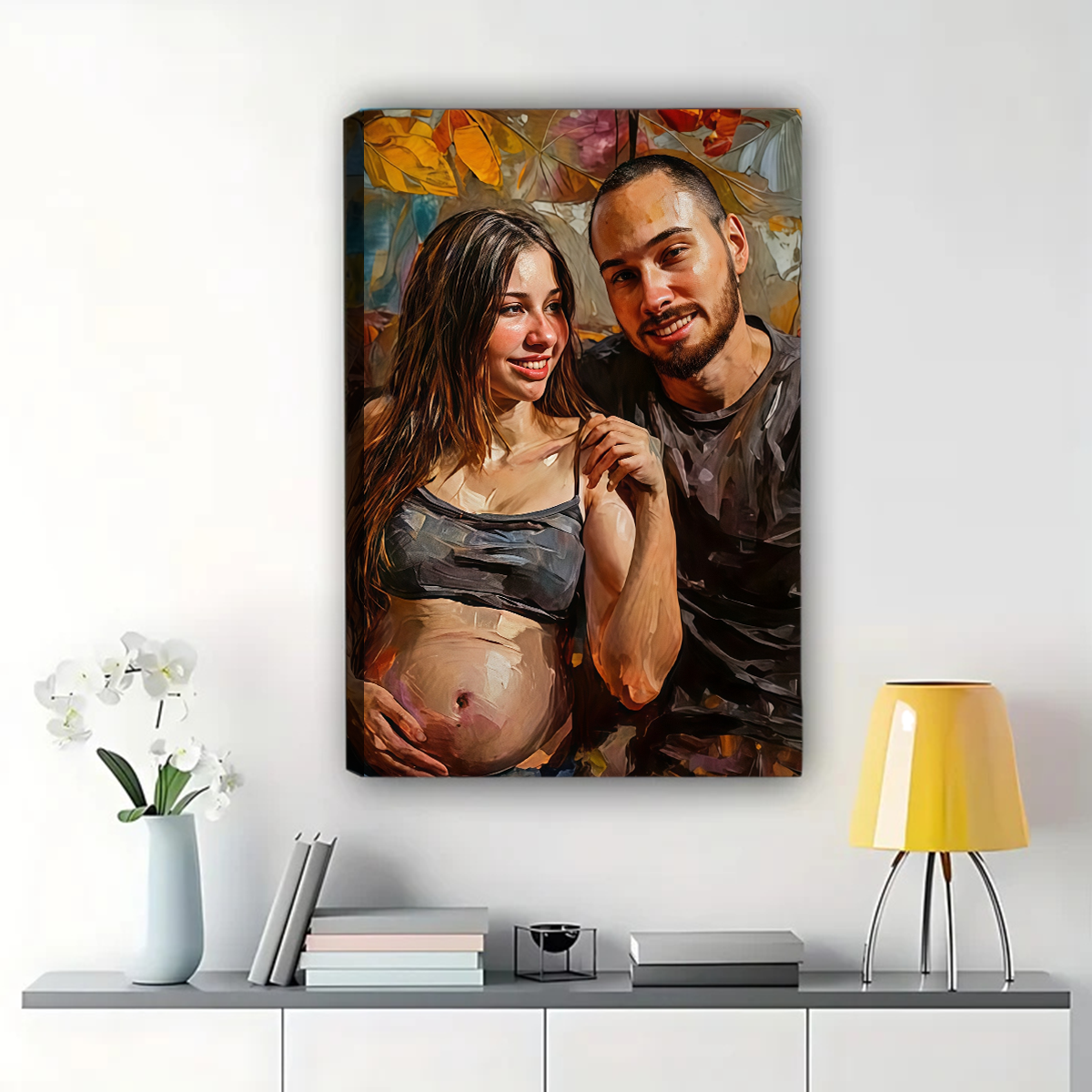 Luxury Custom Oil Painting from Photo - Hand-Painted Canvas Art