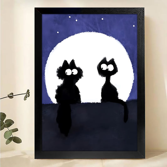 W417 Natural Wood Grain Canvas Decorative Painting – High-Quality Abstract Art | Ideal for Living Rooms and Offices