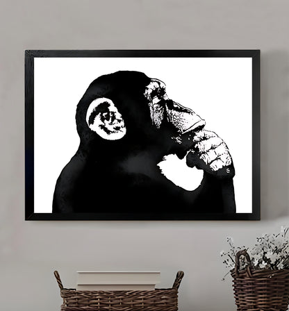 W204  Natural Wood Canvas – High-Quality Abstract Art | Perfect for Living Room & Office