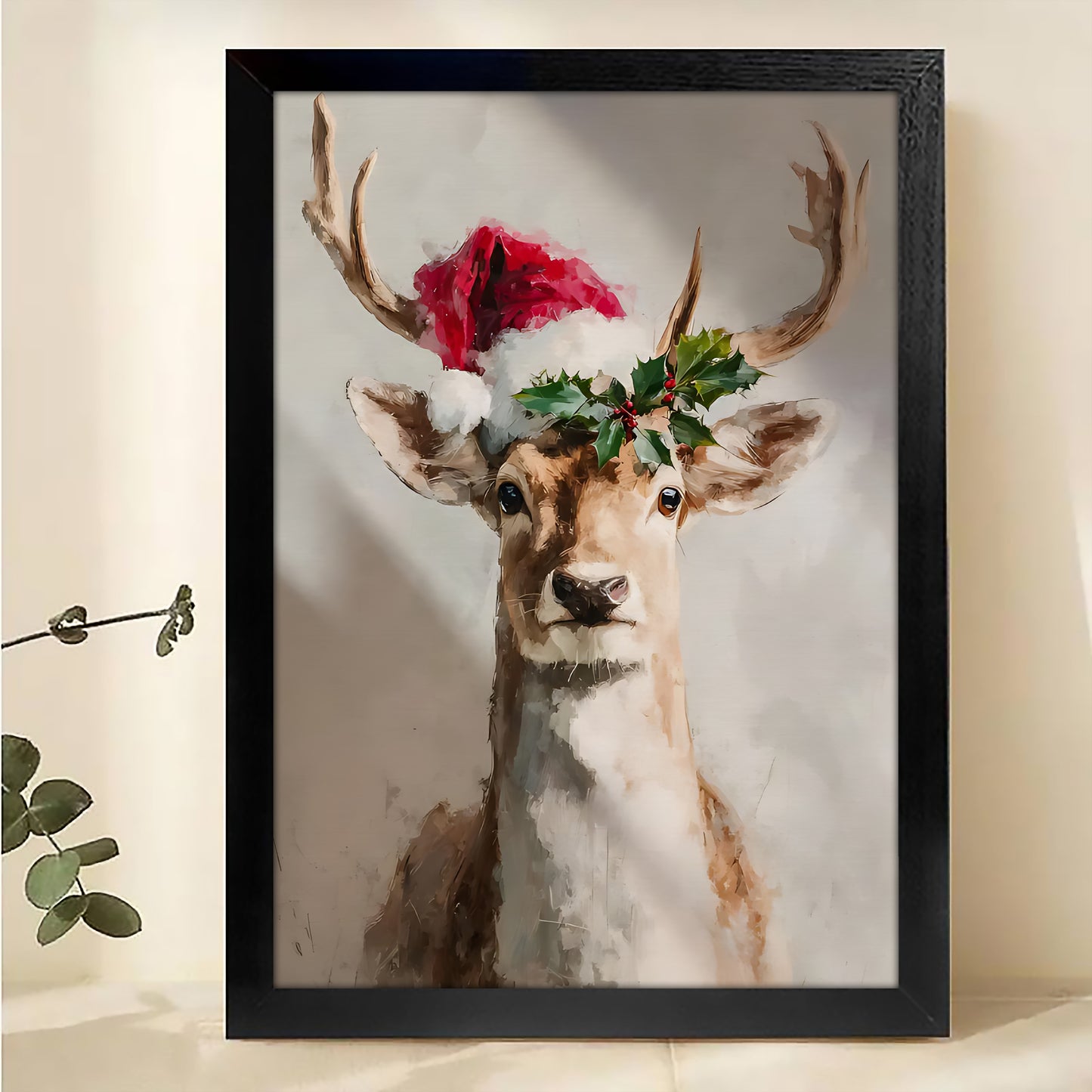 W448 Natural Wood Grain Canvas Decorative Painting – High-Quality Abstract Art | Ideal for Living Rooms and Offices