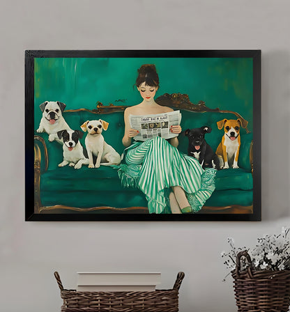 W392 Natural Wood Grain Canvas Decorative Painting – High-Quality Abstract Art | Ideal for Living Rooms and Offices