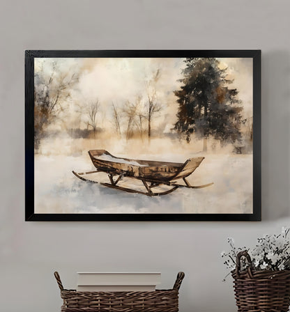 W407 Natural Wood Grain Canvas Decorative Painting – High-Quality Abstract Art | Ideal for Living Rooms and Offices