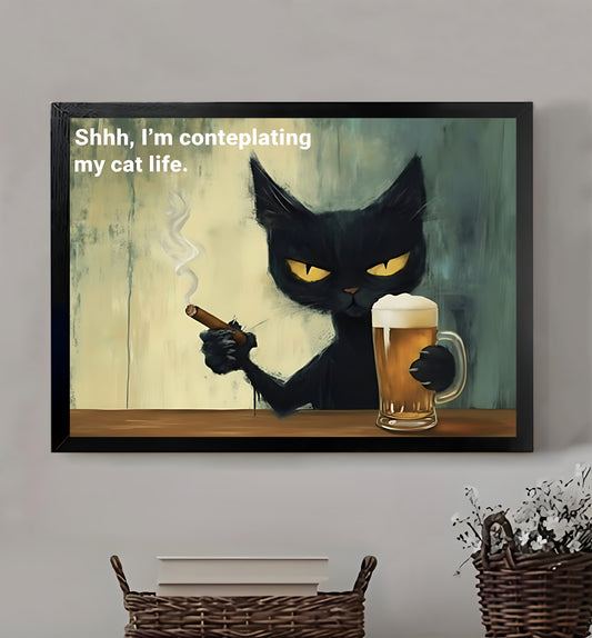 W423 Natural Wood Grain Canvas Decorative Painting – High-Quality Abstract Art | Ideal for Living Rooms and Offices