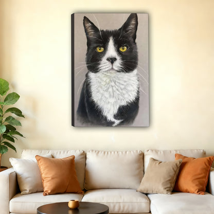 W416 Natural Wood Grain Canvas Decorative Painting – High-Quality Abstract Art | Ideal for Living Rooms and Offices