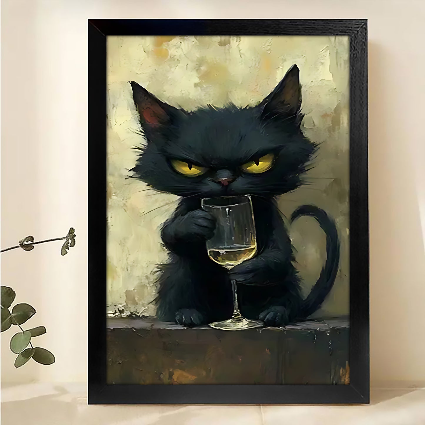 W0010 Natural Wood Canvas – High-Quality Abstract Art | Perfect for Living Room & Office