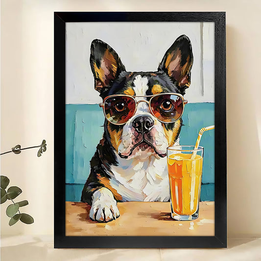 W321 Natural Wood Canvas – High-Quality Abstract Art | Perfect for Living Room & Office