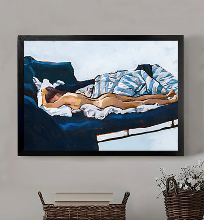 W451 Natural Wood Grain Canvas Decorative Painting – High-Quality Abstract Art | Ideal for Living Rooms and Offices
