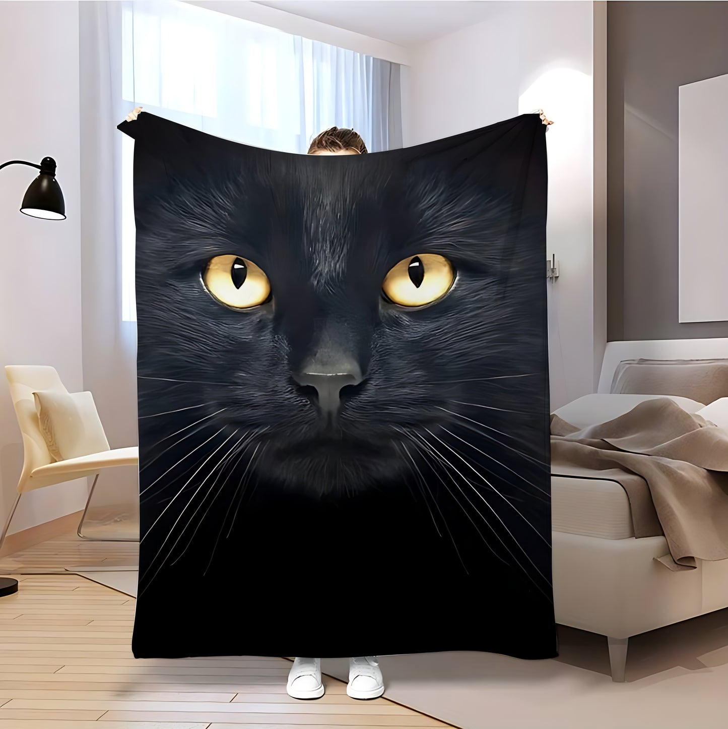 T082 Flannel Blanket for Bed, Couch, Recliner & Travel - All-Season Comfort, -Pilling, Suitable for Adults and Teens