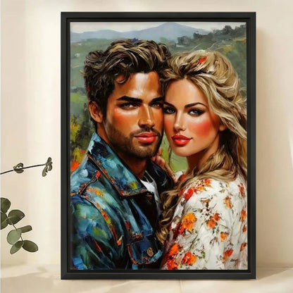 Luxury Custom Oil Painting from Photo - Hand-Painted Canvas Art