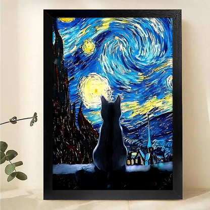 W168  Natural Wood Canvas – High-Quality Abstract Art | Perfect for Living Room & Office