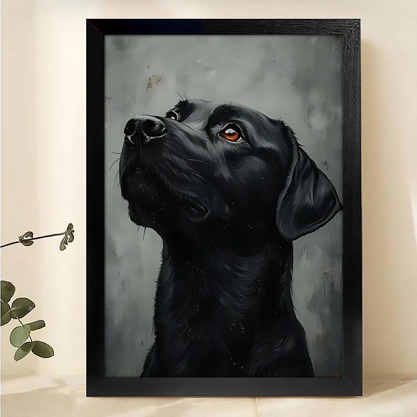 W193  Natural Wood Canvas – High-Quality Abstract Art | Perfect for Living Room & Office