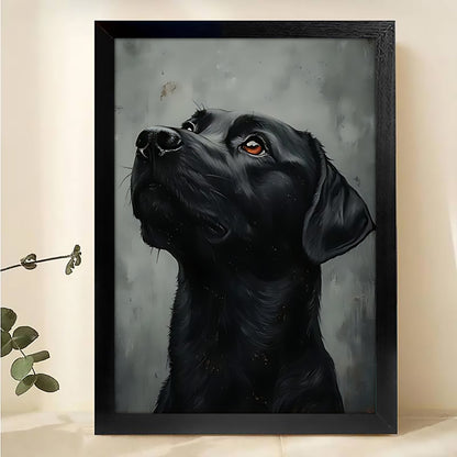 W193  Natural Wood Canvas – High-Quality Abstract Art | Perfect for Living Room & Office