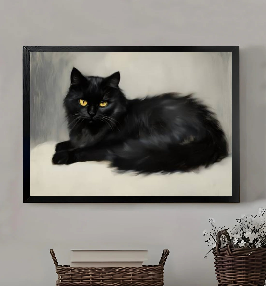 W301 Natural Wood Canvas – High-Quality Abstract Art | Perfect for Living Room & Office