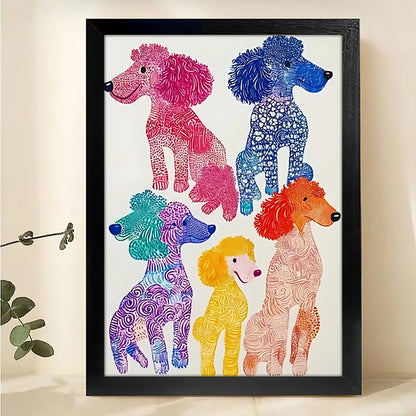 W229 Natural Wood Canvas – High-Quality Abstract Art | Perfect for Living Room & Office