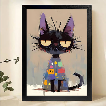 W322 Natural Wood Canvas – High-Quality Abstract Art | Perfect for Living Room & Office