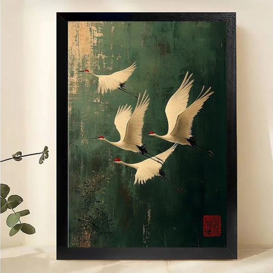 W099 Natural Wood Canvas – High-Quality Abstract Art | Perfect for Living Room & Office