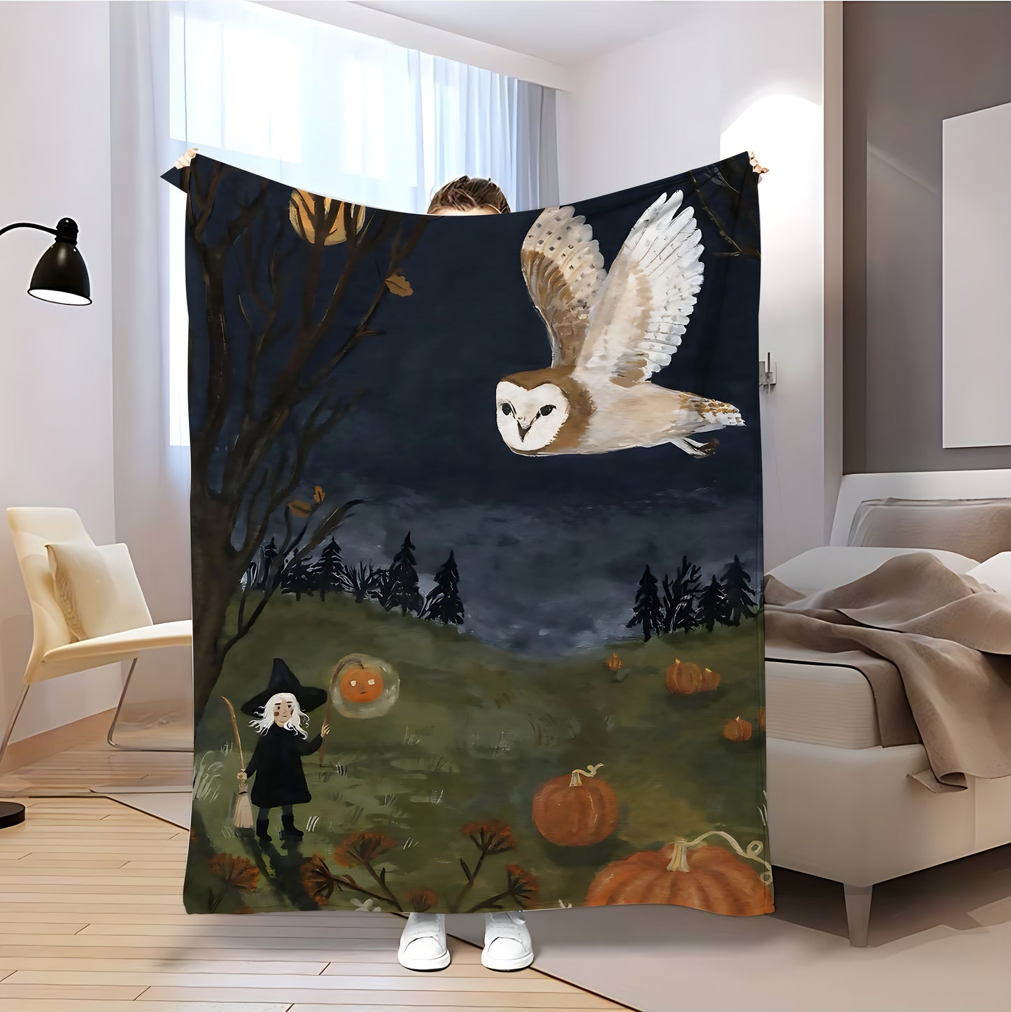 T041 Flannel Blanket for Bed, Couch, Recliner & Travel - All-Season Comfort, -Pilling, Suitable for Adults and Teens