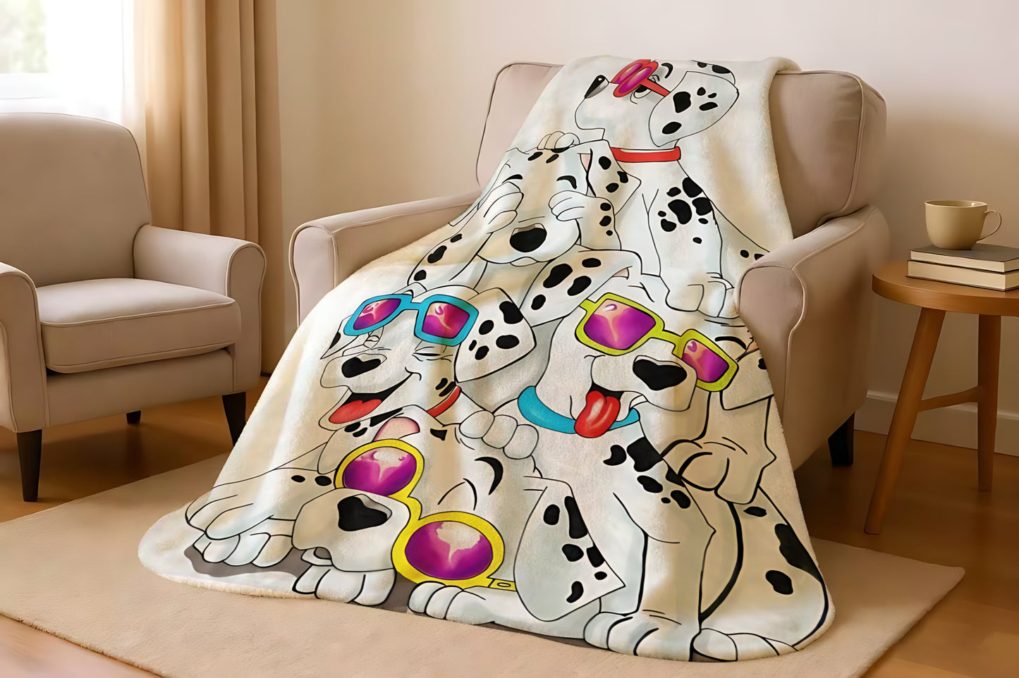 T0103 Flannel Blanket for Bed, Couch, Recliner & Travel - All-Season Comfort, -Pilling, Suitable for Adults and Teens