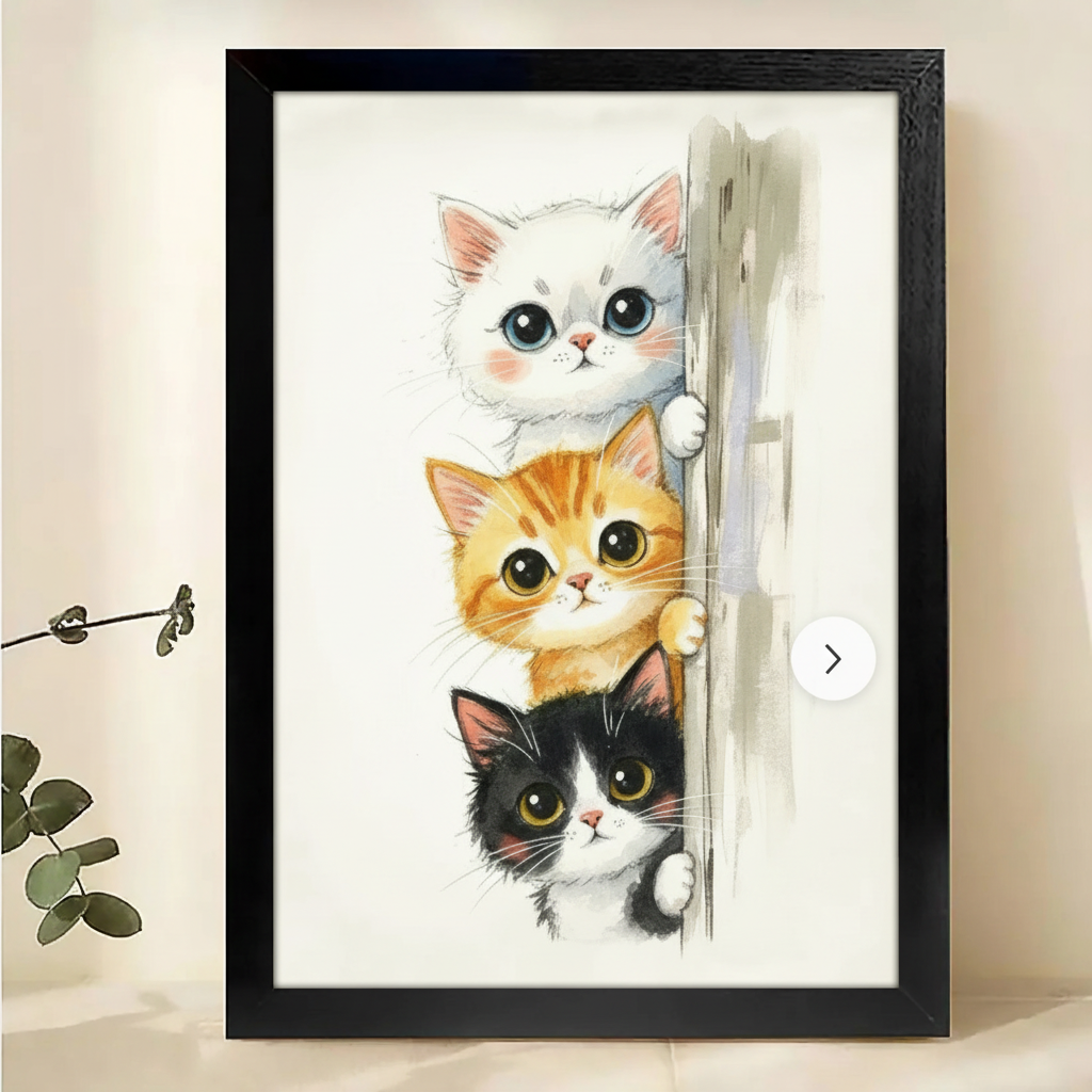 三只小猫场景替换