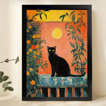 W302 Natural Wood Canvas – High-Quality Abstract Art | Perfect for Living Room & Office