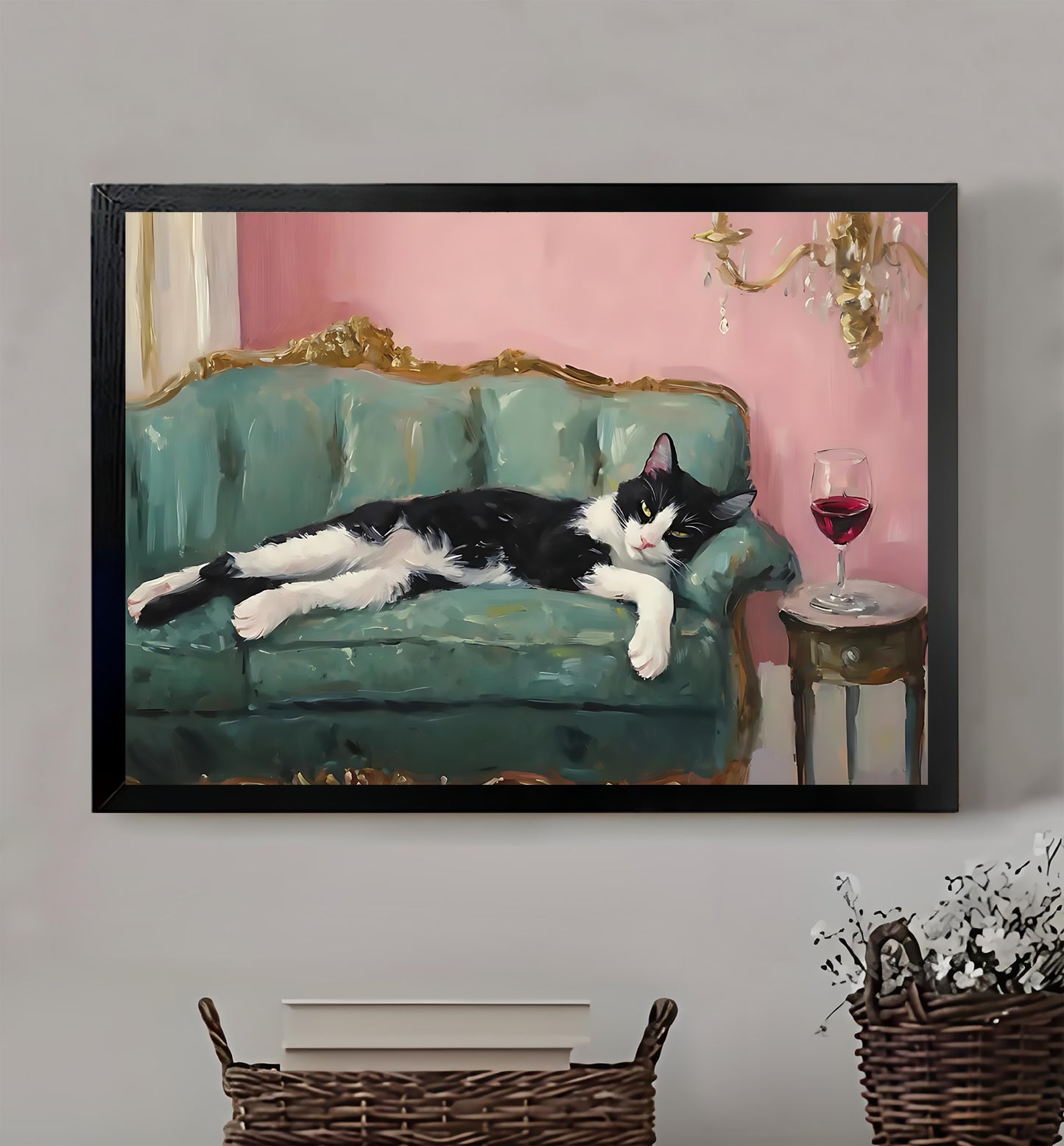 W325 Natural Wood Canvas – High-Quality Abstract Art | Perfect for Living Room & Office