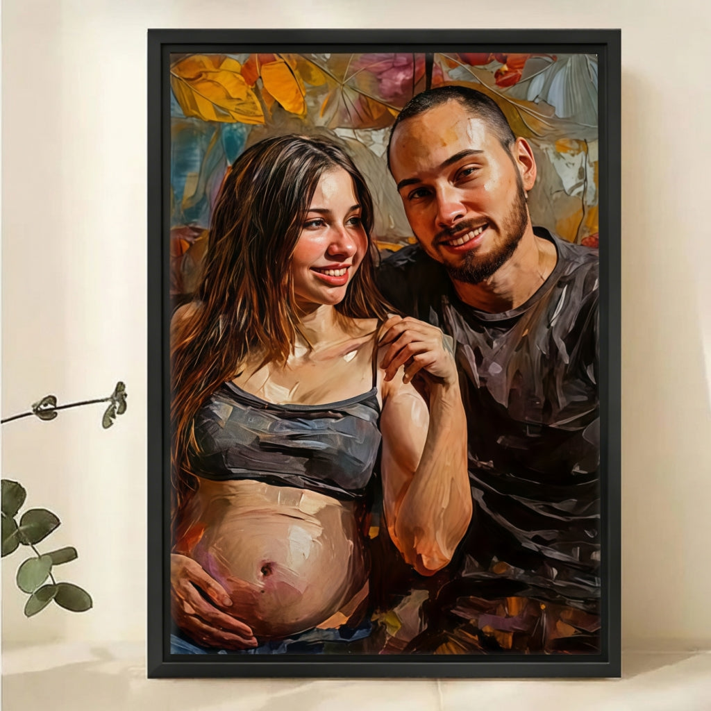 Luxury Custom Oil Painting from Photo - Hand-Painted Canvas Art