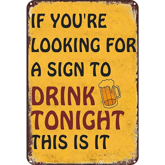 8x12 Warning Metal Sign – People Beyond This Point Metal Teneke Levha Duvar Dekoru |Tin & Time Co #A016