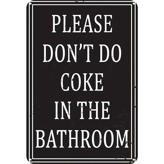 8x12 Warning Metal Sign – People Beyond This Point Metal Teneke Levha Duvar Dekoru |Tin & Time Co #A023