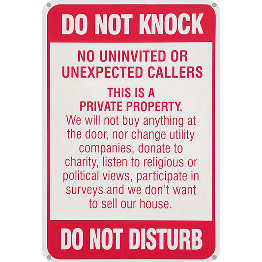 8x12 Warning Metal Sign – People Beyond This Point Metal Teneke Levha Duvar Dekoru |Tin & Time Co #A027