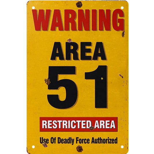 8x12 Warning Metal Sign – People Beyond This Point Metal Teneke Levha Duvar Dekoru |Tin & Time Co #A053