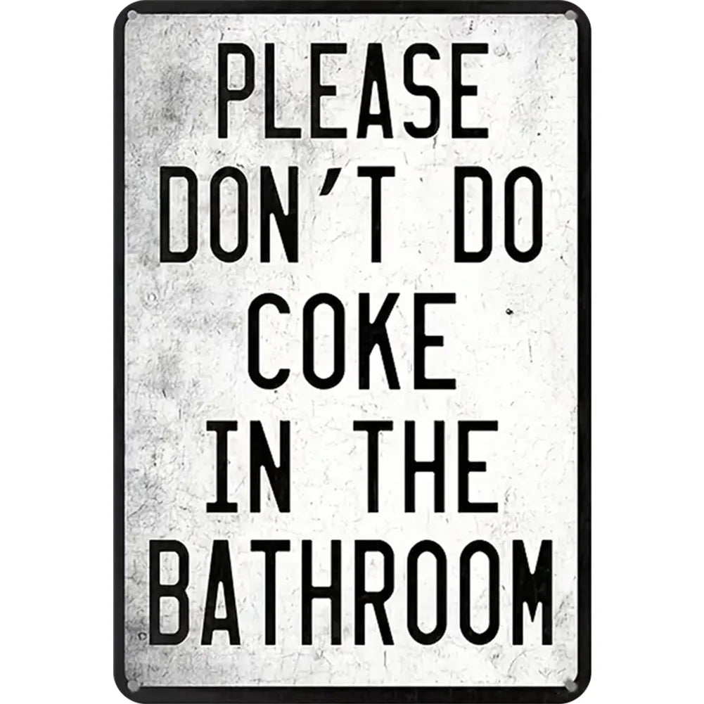 8x12 Warning Metal Sign – People Beyond This Point Metal Teneke Levha Duvar Dekoru |Tin & Time Co #A075