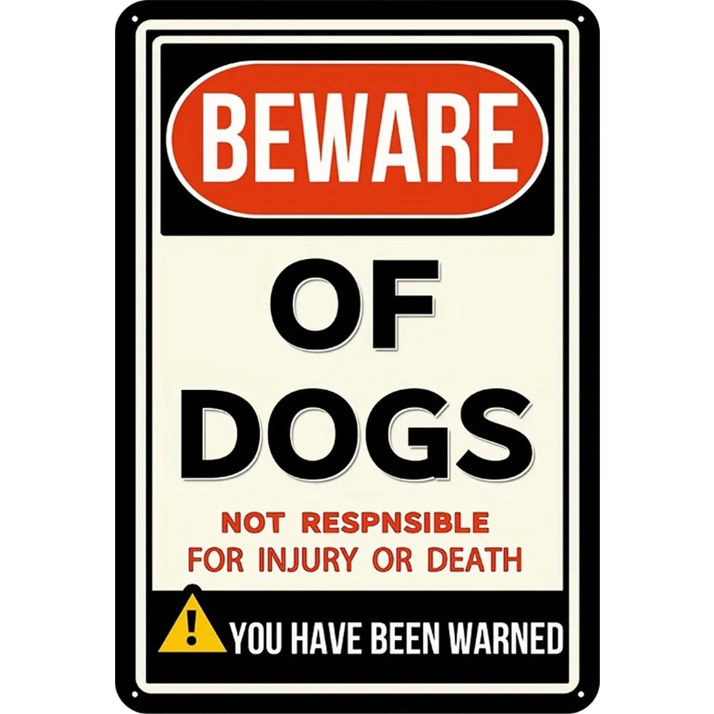 8x12 Warning Metal Sign – People Beyond This Point Metal Teneke Levha Duvar Dekoru |Tin & Time Co #A085