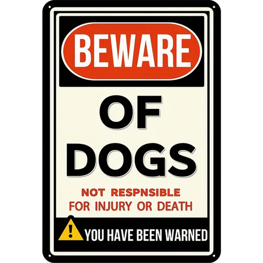 8x12 Warning Metal Sign – People Beyond This Point Metal Teneke Levha Duvar Dekoru |Tin & Time Co #A085