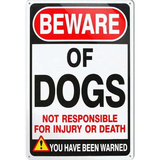 8x12 Warning Metal Sign – People Beyond This Point Metal Teneke Levha Duvar Dekoru |Tin & Time Co #A092