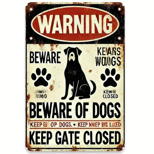 8x12 Warning Metal Sign – People Beyond This Point Metal Teneke Levha Duvar Dekoru |Tin & Time Co #A098
