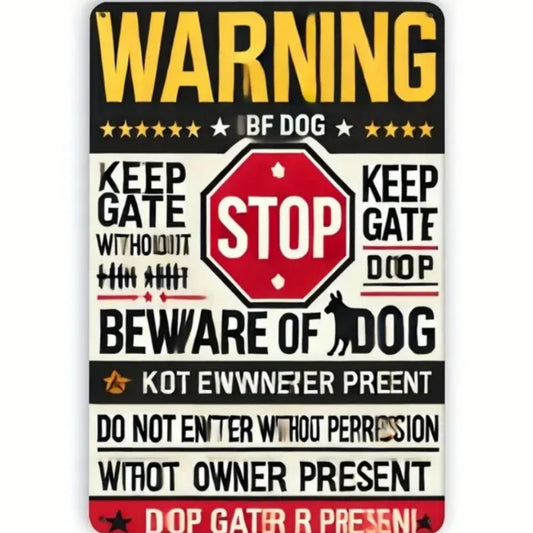 8x12 Warning Metal Sign – People Beyond This Point Metal Teneke Levha Duvar Dekoru |Tin & Time Co #A102