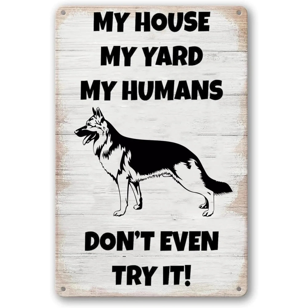 8x12 Warning Metal Sign – People Beyond This Point Metal Teneke Levha Duvar Dekoru |Tin & Time Co #A077