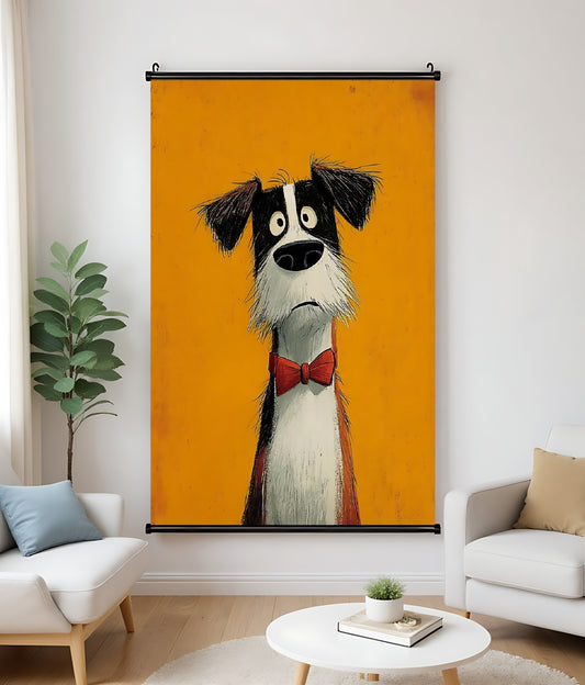 H016 Oil Canvas Scroll Painting – Classic Artwork for Living Spaces| Wallcow