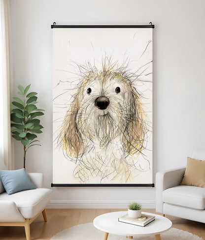 H023 Oil Canvas Scroll Painting – Classic Artwork for Living Spaces| Wallcow