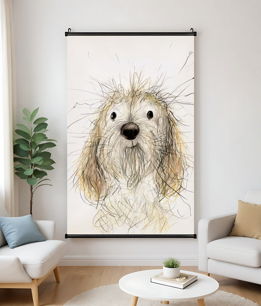 H023 Oil Canvas Scroll Painting – Classic Artwork for Living Spaces| Wallcow