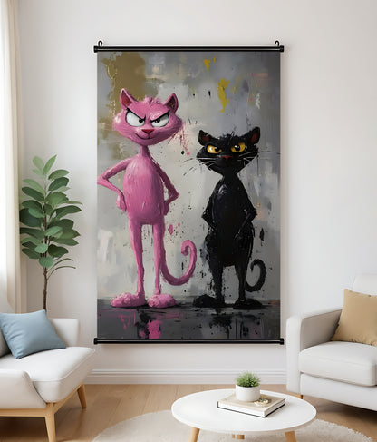 H021 Oil Canvas Scroll Painting – Classic Artwork for Living Spaces| Wallcow