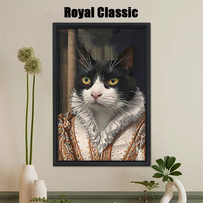 Custom Royal Court Pet Portrait – Make Your Cat Look Like Royalty