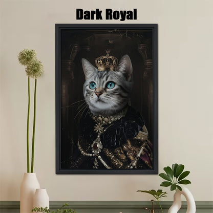 Custom Royal Court Pet Portrait – Make Your Cat Look Like Royalty
