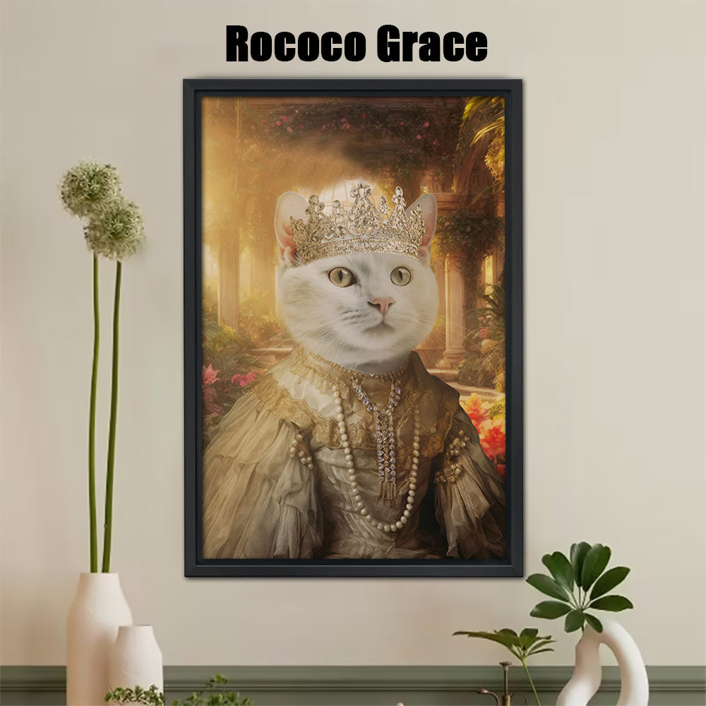 Custom Royal Court Pet Portrait – Make Your Cat Look Like Royalty