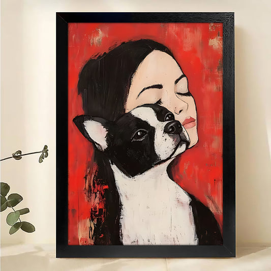 W487 Natural Wood Grain Canvas Decorative Painting – High-Quality Abstract Art | Ideal for Living Rooms and Offices